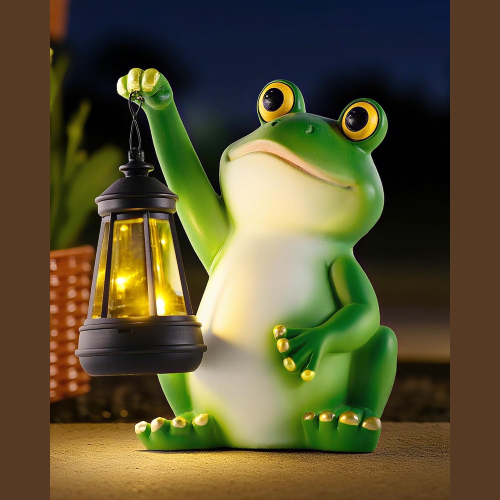 b0d3yfdsf4 9 Solar Garden Statues Outdoor Decor, LED Animal Figurine Lights for Patio Lawn & Balcony